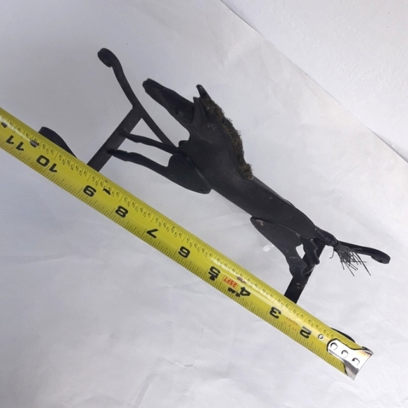 Vintage Metal Rocking Horse Home Decor  Vintage Display Toy Americana Folk Art - Picture 9 of 16